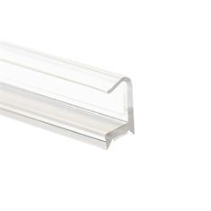 Glasanschlussprofil 90 Grad 10-10,8 mm transparent (L=3m)