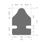 T Profile Gummi Technikplaza Fugenabdeckprofil