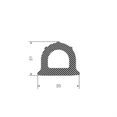Neopren Gummiplatte 2mm (LxB=10x1,4m) - Technikplaza
