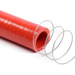 Silikon Spiralschlauch rot DN=22mm L=1000mm - Technikplaza