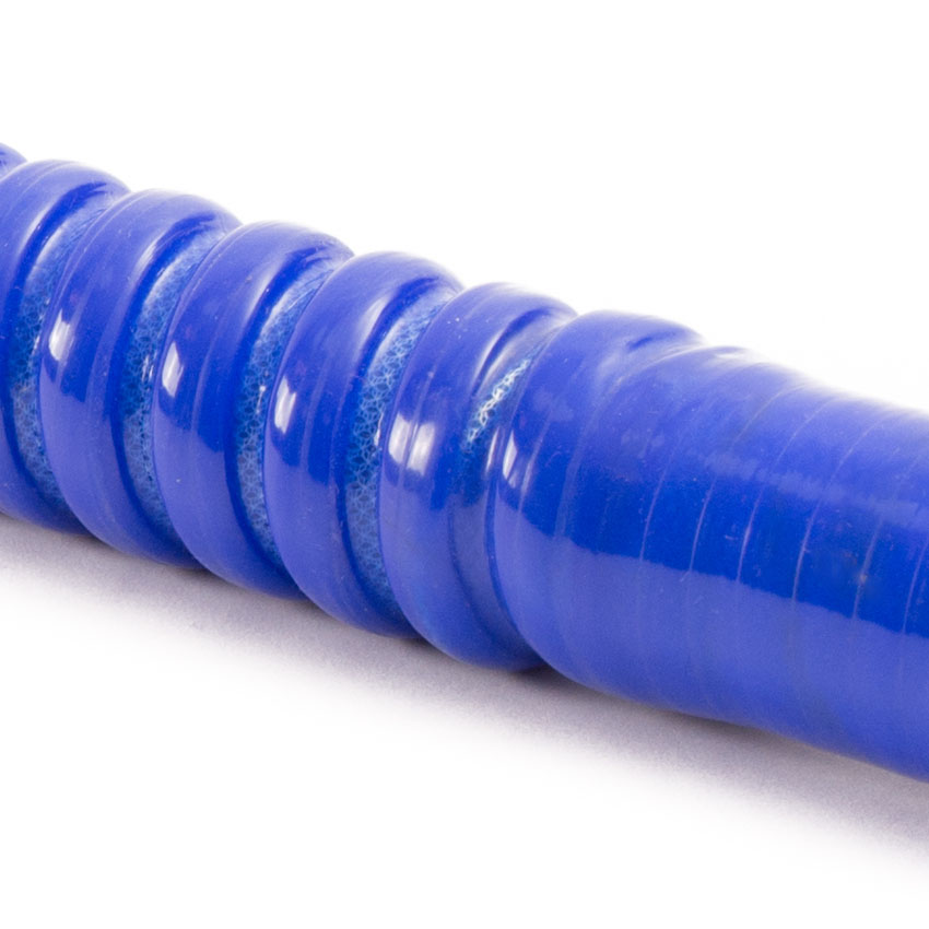 32mm 400mm - Silikon Kühlwasserschlauch mit Spirale Blau VIPER PERFORMANCE